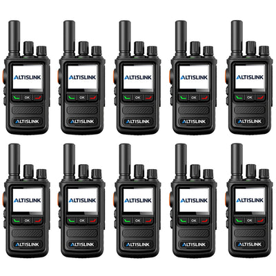 ALTISLINK D1 4G LTE + Analog Unlimited Range PTT Walkie Talkie