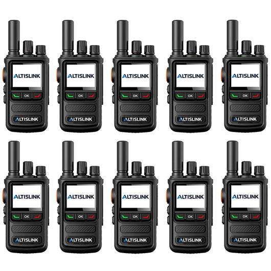 ALTISLINK D1 4G LTE + Analog Unlimited Range PTT Walkie Talkie