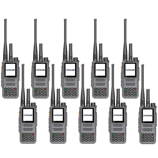 ALTISLINK DG1 4G LTE + Analog Unlimited Range PTT Walkie Talkie with GPS