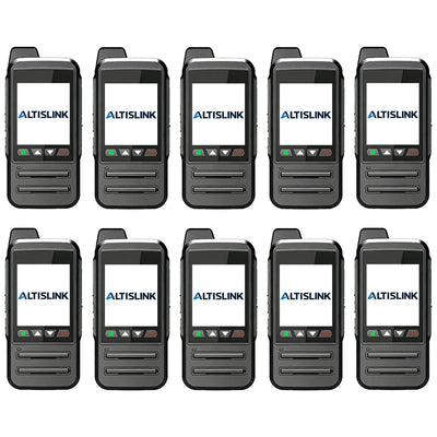 ALTISLINK W1 4G LTE Waterproof Unlimited Range PTT Walkie Talkie