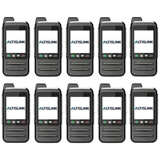 ALTISLINK W1 4G LTE Waterproof Unlimited Range PTT Walkie Talkie