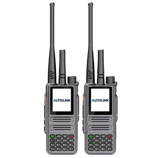 ALTISLINK DG1 Dual-Mode 4G LTE + Analog Walkie Talkie with GPS