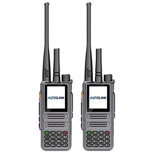 ALTISLINK DG1 4G LTE + Analog Unlimited Range PTT Walkie Talkie with GPS