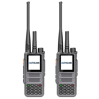 ALTISLINK DG1 4G LTE + Analog Unlimited Range PTT Walkie Talkie with GPS