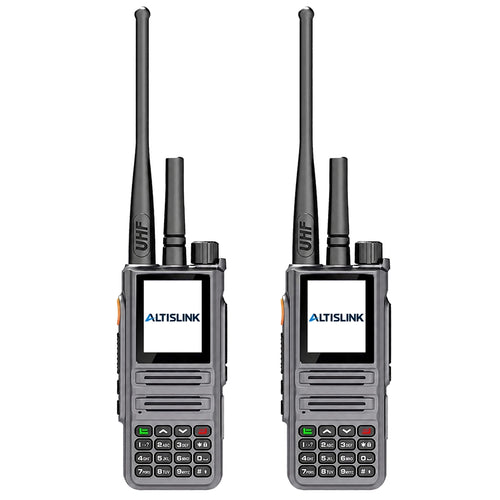 ALTISLINK DG1 4G LTE + Analog Unlimited Range PTT Walkie Talkie with GPS