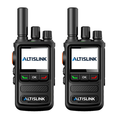 ALTISLINK D1 4G LTE + Analog Unlimited Range PTT Walkie Talkie