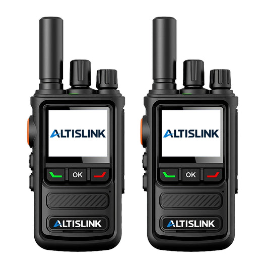ALTISLINK D1 4G LTE + Analog Unlimited Range PTT Walkie Talkie
