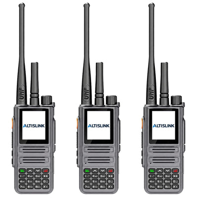 ALTISLINK DG1 4G LTE + Analog Unlimited Range PTT Walkie Talkie with GPS