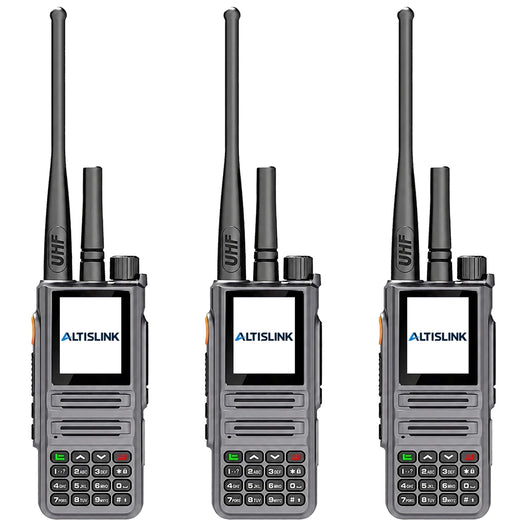 ALTISLINK DG1 4G LTE + Analog Unlimited Range PTT Walkie Talkie with GPS