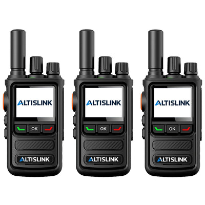 ALTISLINK D1 4G LTE + Analog Unlimited Range PTT Walkie Talkie