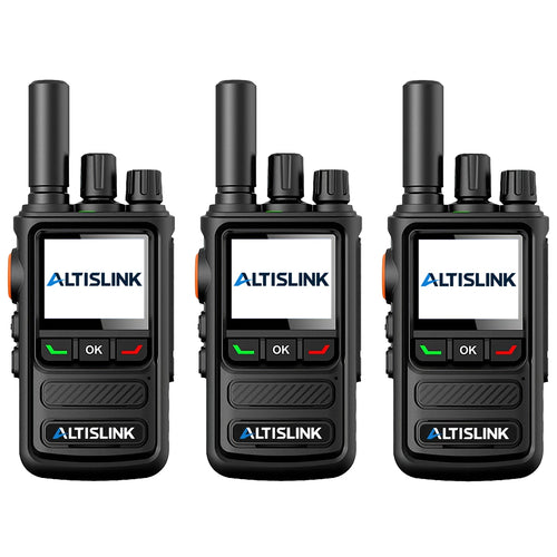 ALTISLINK D1 4G LTE + Analog Unlimited Range PTT Walkie Talkie