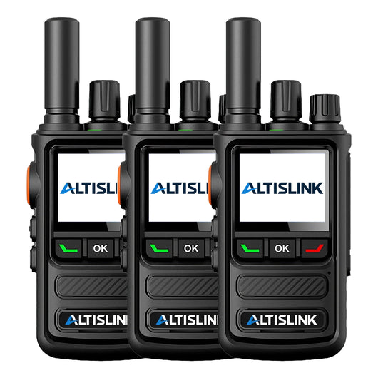 ALTISLINK D1 4G LTE + Analog Unlimited Range PTT Walkie Talkie