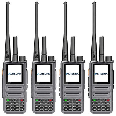 ALTISLINK DG1 4G LTE + Analog Unlimited Range PTT Walkie Talkie with GPS