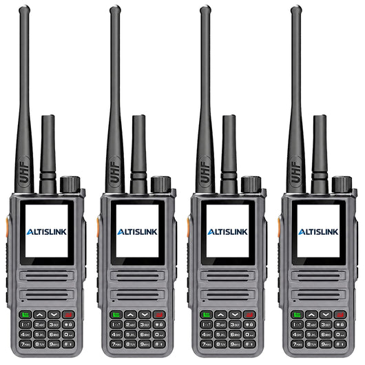ALTISLINK DG1 4G LTE + Analog Unlimited Range PTT Walkie Talkie with GPS