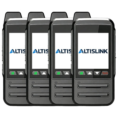 ALTISLINK W1 4G LTE Waterproof Unlimited Range PTT Walkie Talkie
