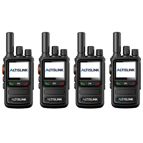 ALTISLINK D1 4G LTE + Analog Unlimited Range PTT Walkie Talkie