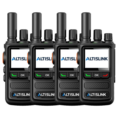 ALTISLINK D1 4G LTE + Analog Unlimited Range PTT Walkie Talkie