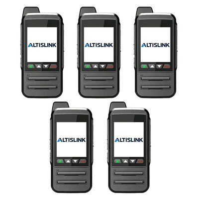ALTISLINK W1 4G LTE Waterproof Unlimited Range PTT Walkie Talkie