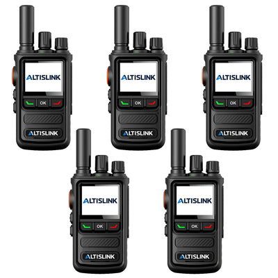 ALTISLINK D1 4G LTE + Analog Unlimited Range PTT Walkie Talkie
