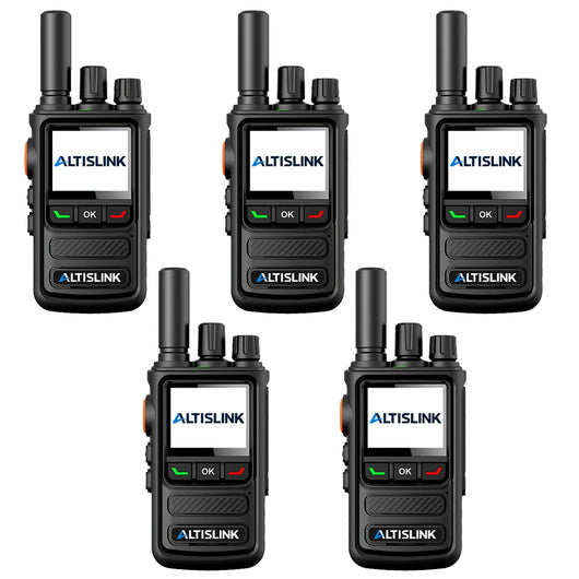 ALTISLINK D1 4G LTE + Analog Unlimited Range PTT Walkie Talkie