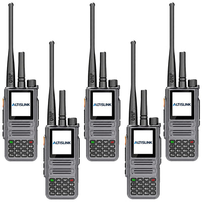 ALTISLINK DG1 4G LTE + Analog Unlimited Range PTT Walkie Talkie with GPS