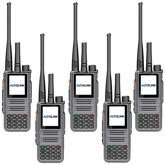 ALTISLINK DG1 4G LTE + Analog Unlimited Range PTT Walkie Talkie with GPS