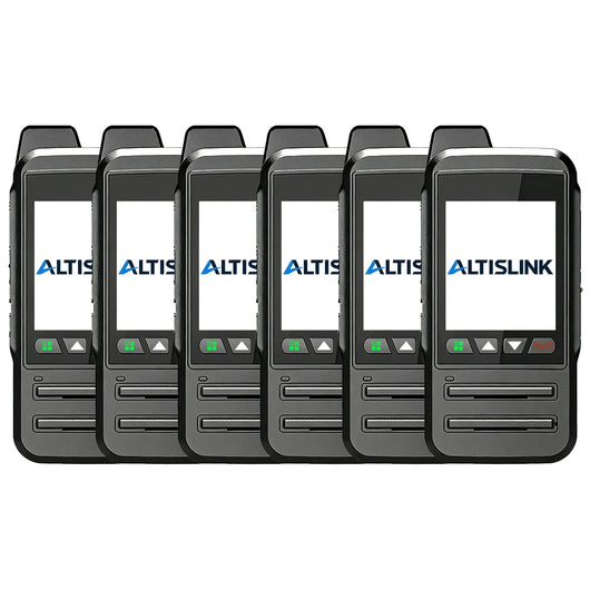 ALTISLINK W1 4G LTE Waterproof Unlimited Range PTT Walkie Talkie