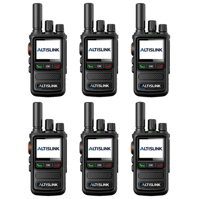 ALTISLINK D1 4G LTE + Analog Unlimited Range PTT Walkie Talkie