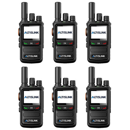ALTISLINK D1 4G LTE + Analog Unlimited Range PTT Walkie Talkie