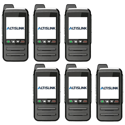 ALTISLINK W1 4G LTE Waterproof Unlimited Range PTT Walkie Talkie