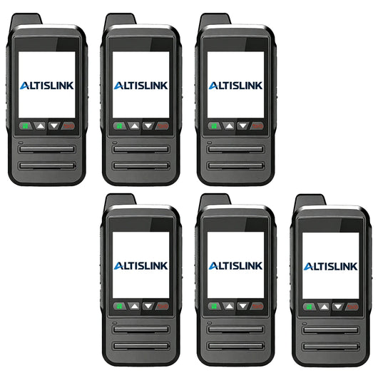 ALTISLINK W1 4G LTE Waterproof Unlimited Range PTT Walkie Talkie