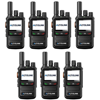 ALTISLINK D1 4G LTE + Analog Unlimited Range PTT Walkie Talkie