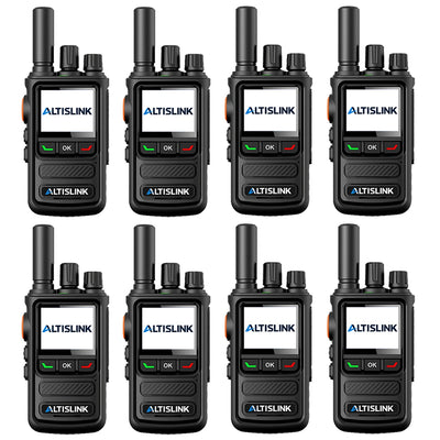 ALTISLINK D1 4G LTE + Analog Unlimited Range PTT Walkie Talkie