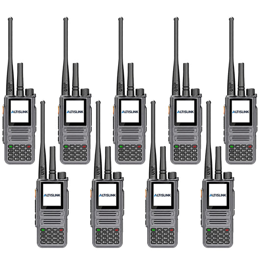 ALTISLINK DG1 4G LTE + Analog Unlimited Range PTT Walkie Talkie with GPS