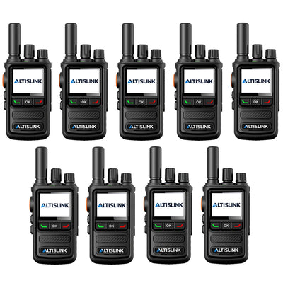 ALTISLINK D1 4G LTE + Analog Unlimited Range PTT Walkie Talkie
