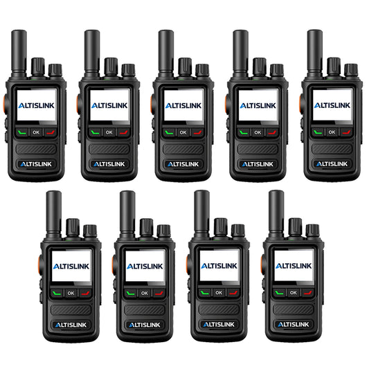ALTISLINK D1 4G LTE + Analog Unlimited Range PTT Walkie Talkie