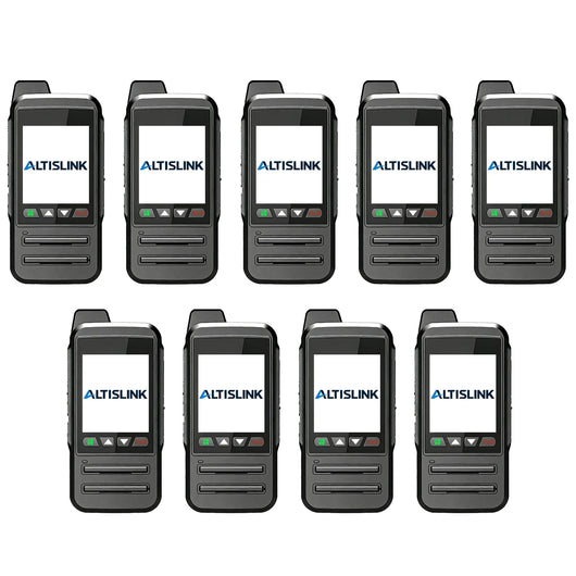 ALTISLINK W1 4G LTE Waterproof Unlimited Range PTT Walkie Talkie