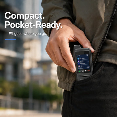 ALTISLINK W1 4G LTE Waterproof Unlimited Range PTT Walkie Talkie