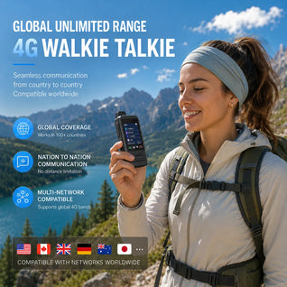 ALTISLINK W1 4G LTE Waterproof Unlimited Range PTT Walkie Talkie